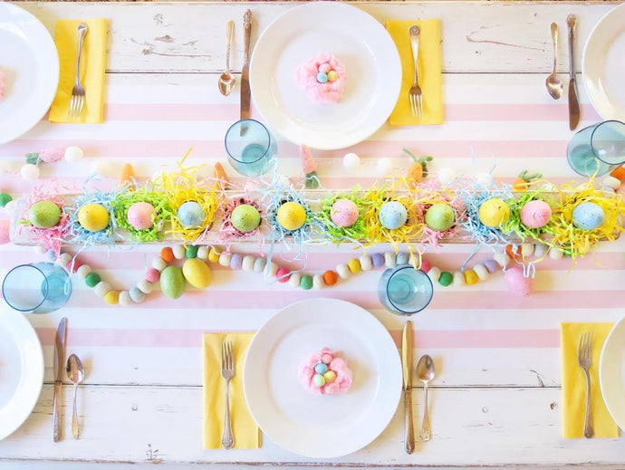 A Pastel Easter Table