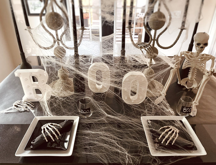 Our Halloween Table