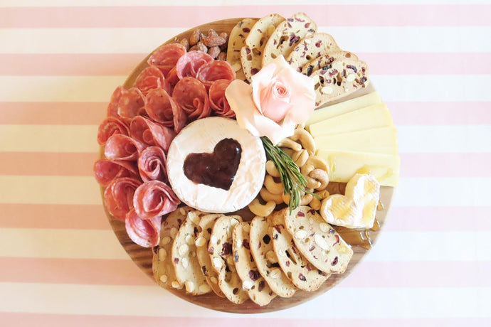 Valentine's Day Charcuterie Board